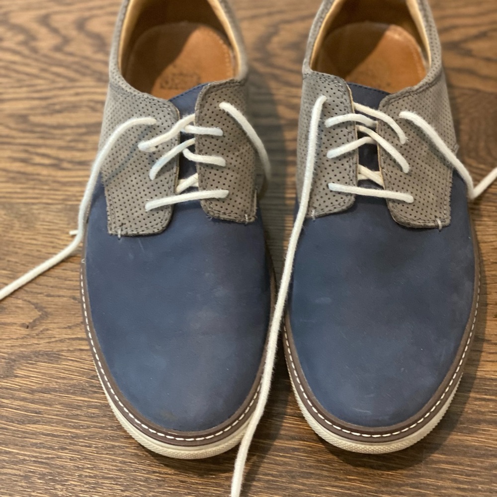 Johnston and Murphy Blue Suede